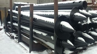 Винтовые сваи диаметром 73 мм Балтийске цена от 1338 руб.